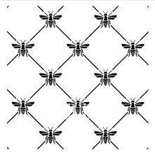 BEE-POSH-ITIVE STENCIL